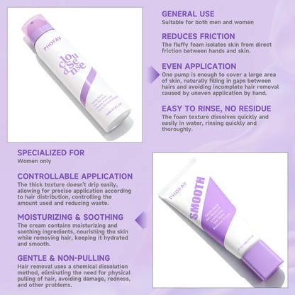 Pain-Free Hair Removal Spray for Men and Women